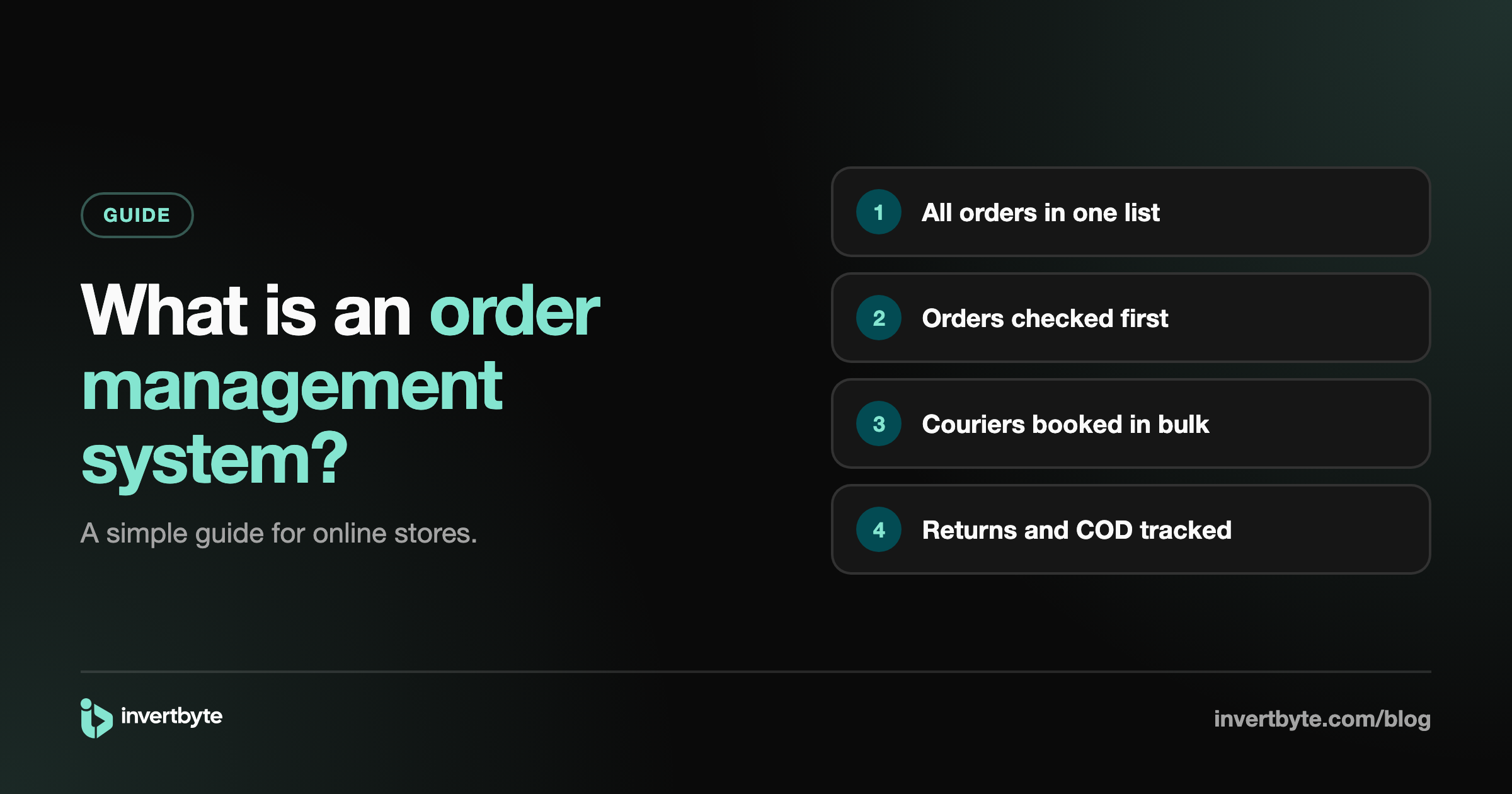 What Is an Order Management System (OMS)? A Simple Guide for Online Stores